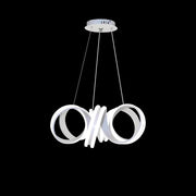 LED полилей, окачен с Infinity Twist 180W дистанционно управление, вълнообразно, студено/гореща/неутрална светлина, бяла, бяла, регулируема височина