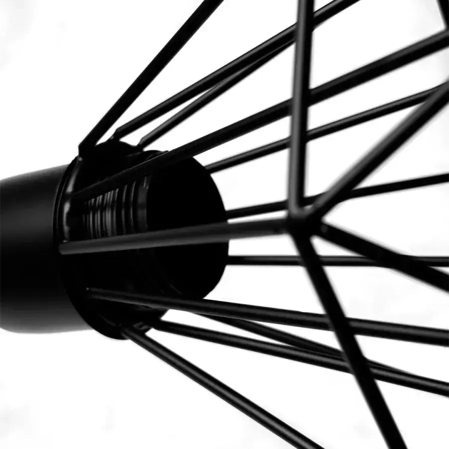 Похотлив Shion 3*E27, черен, метален