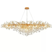 CHANDELIER CRYSTAL KAISER 13X G9 Диаметър 120 см злато