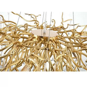 CHANDELIER CRYSTAL KAISER 13X G9 Диаметър 120 см злато