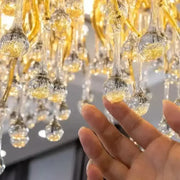CHANDELIER CRYSTAL KAISER 13X G9 Диаметър 120 см злато