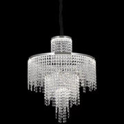 Кристален LED полилей с дистанционно управление на Оскар 59W сребърна маргаритка