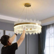 LED полилей с дистанционно управление Lazaro 63W Dimable Gold