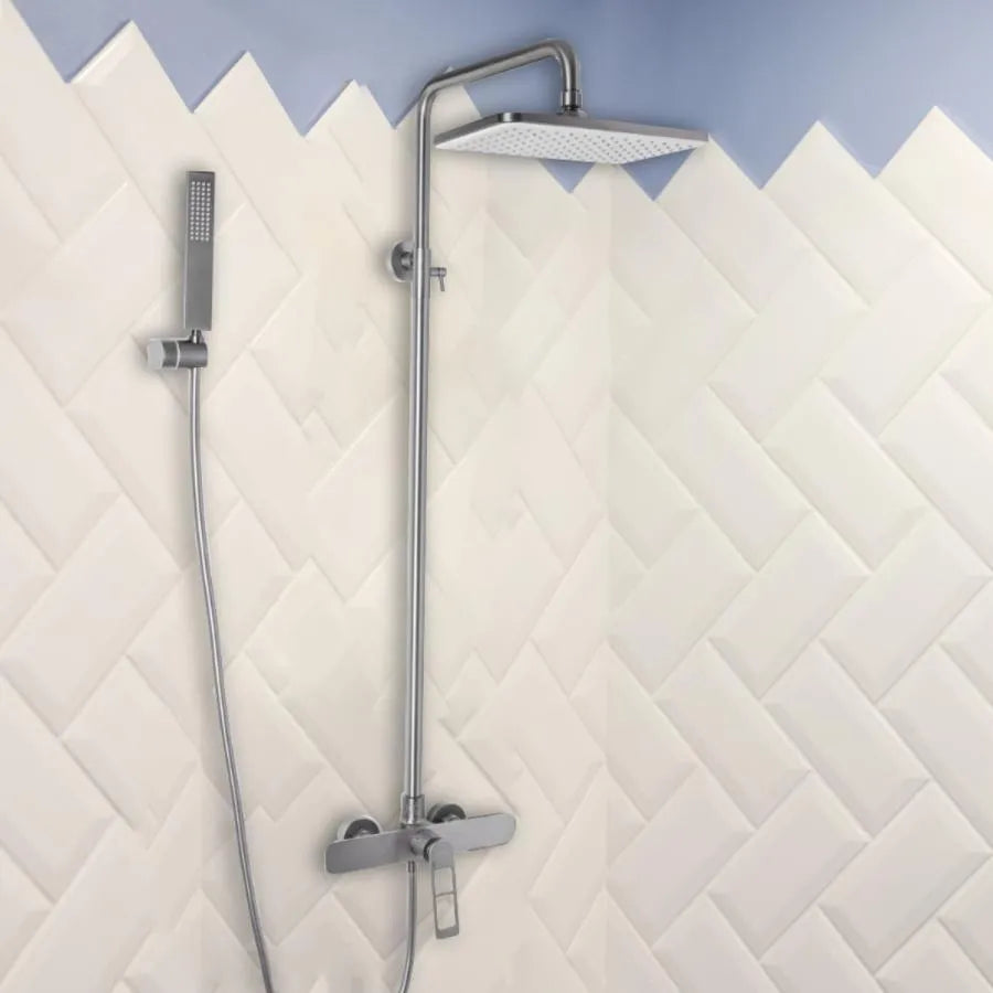 Душ колона, неръждаема стомана 304, сатен, 9710N