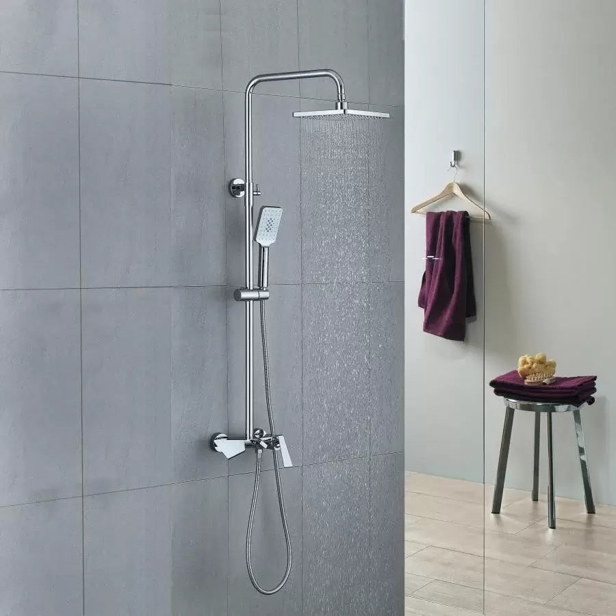 Душ колона, санитарен месинг, хром, 6720