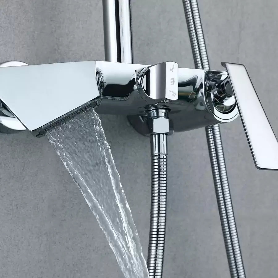 Душ колона, санитарен месинг, хром, 6720