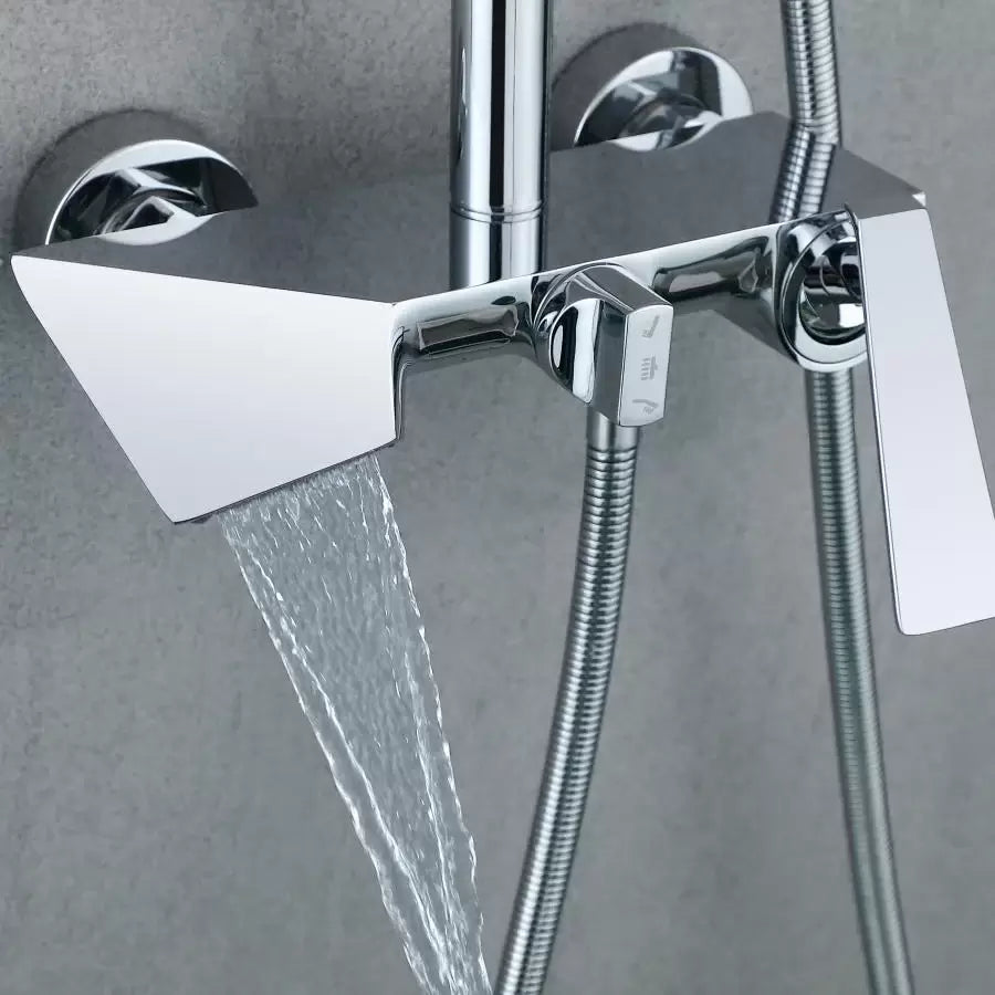 Душ колона, санитарен месинг, хром, 6720