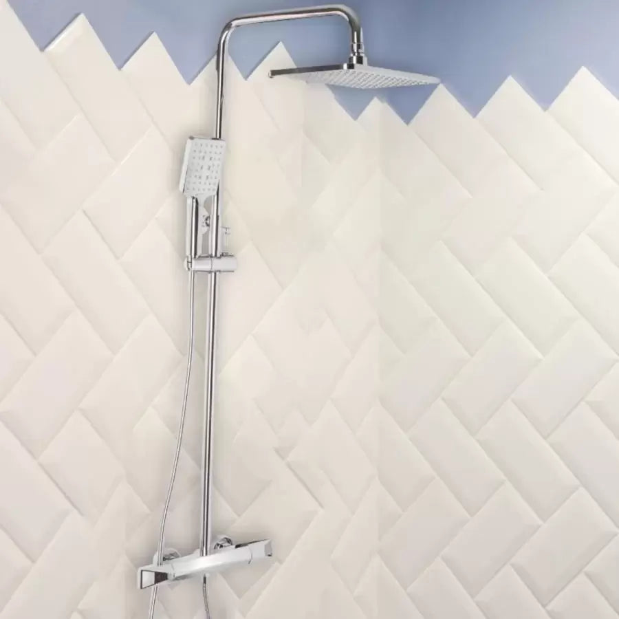 Душ колона, санитарен месинг, хром, HC8816