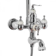 Душ колона, санитарен месинг, хром, Wzy/310/a