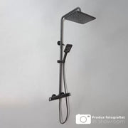 Душ колона, санитарен месинг, черен, HC8816H