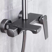 Душ колона, санитарен месинг, сатен, 9960N