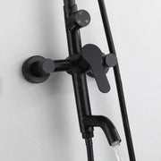 Душ колона, неръждаема стомана 304, черно, HS005