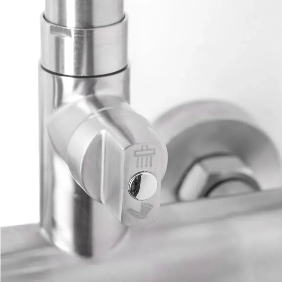 Душ колона, неръждаема стомана 304, сатен, LY001