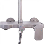 Душ колона, неръждаема стомана 304, сатен, n/ly001