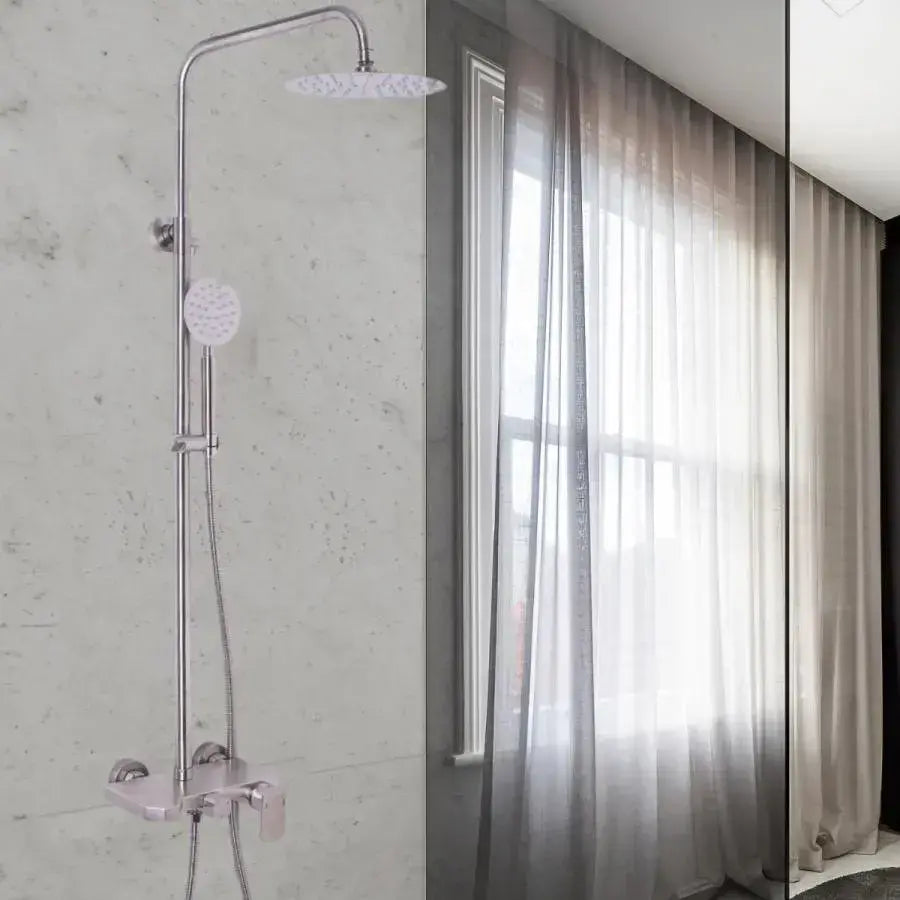 Душ колона, неръждаема стомана 304, сатен, n/ly001