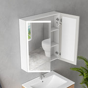 Laura Cabinet с LED огледало DBP122 60x70 бяло