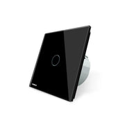 Touch Switch, просто, черно, сигурно стъкло, ливоло