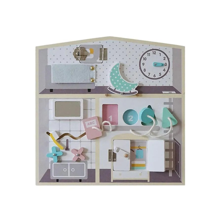 Образователна игра Montessori Magic Case, дърво