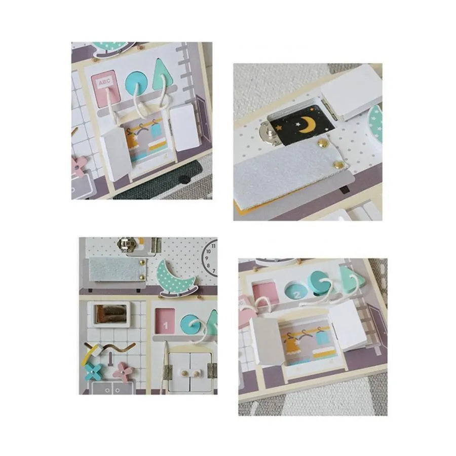 Образователна игра Montessori Magic Case, дърво