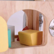 Образователна играчка Montessori Mysteries Misk, 6 парчета, дърво