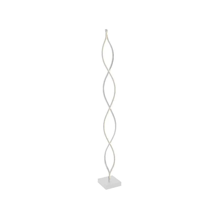 LED LED Piscius, 120W, студена/гореща/неутрална светлина, метална и акрилна, бяла