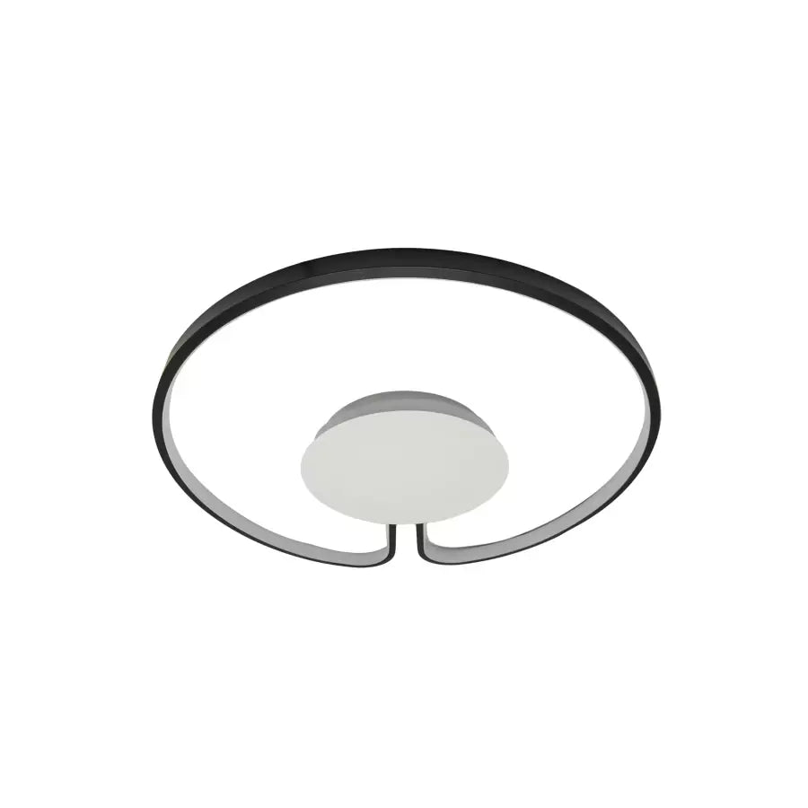 LED LED LED ADAR 90W, кръгла, неутрална светлина, 4000k, черно