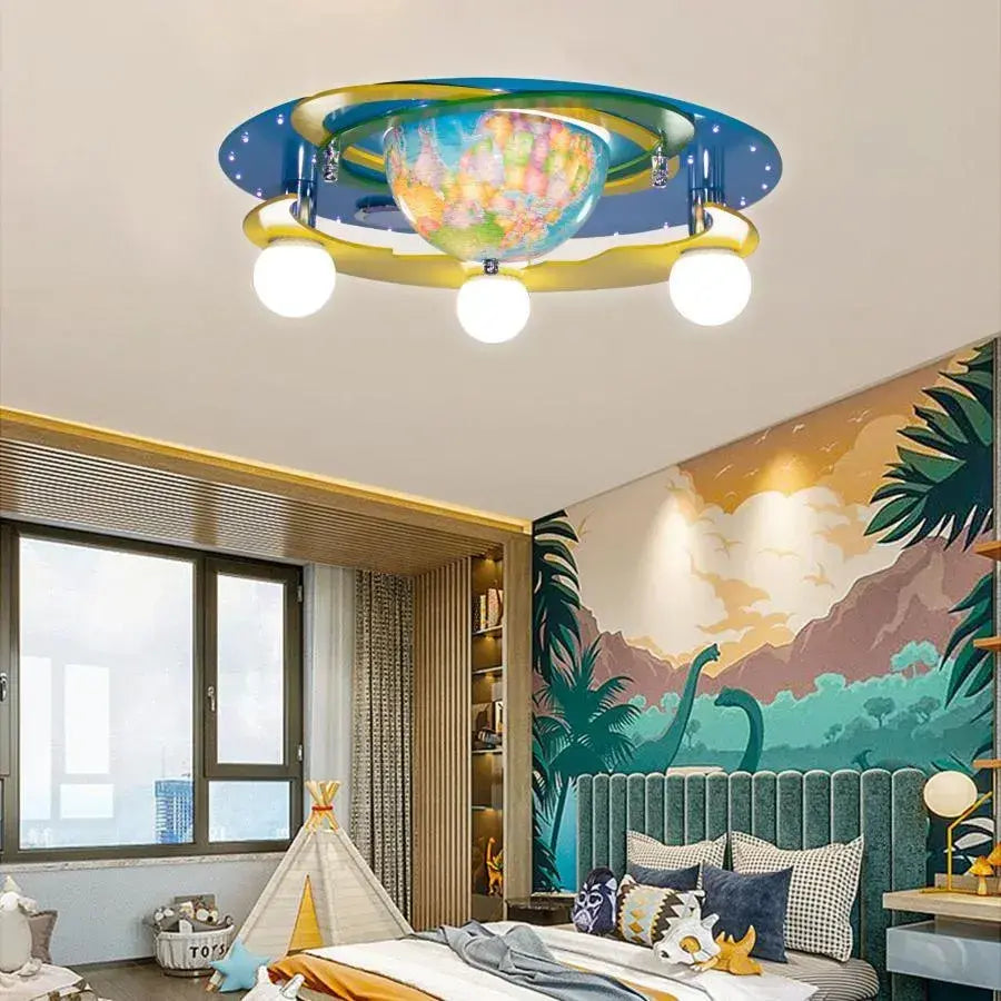 Beti Lust, 3*E27, синьо, дърво