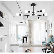 Architek Hexa Lust, 6 x E27, черен, метален
