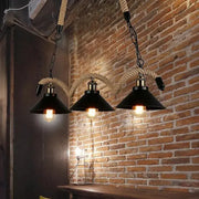 Lustrage Lust, 3*E27, кафяв, метален и канап
