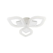 LULUS LED 3D ZENI с дистанционно управление, 60W, 2.4GHz, акрил, бял