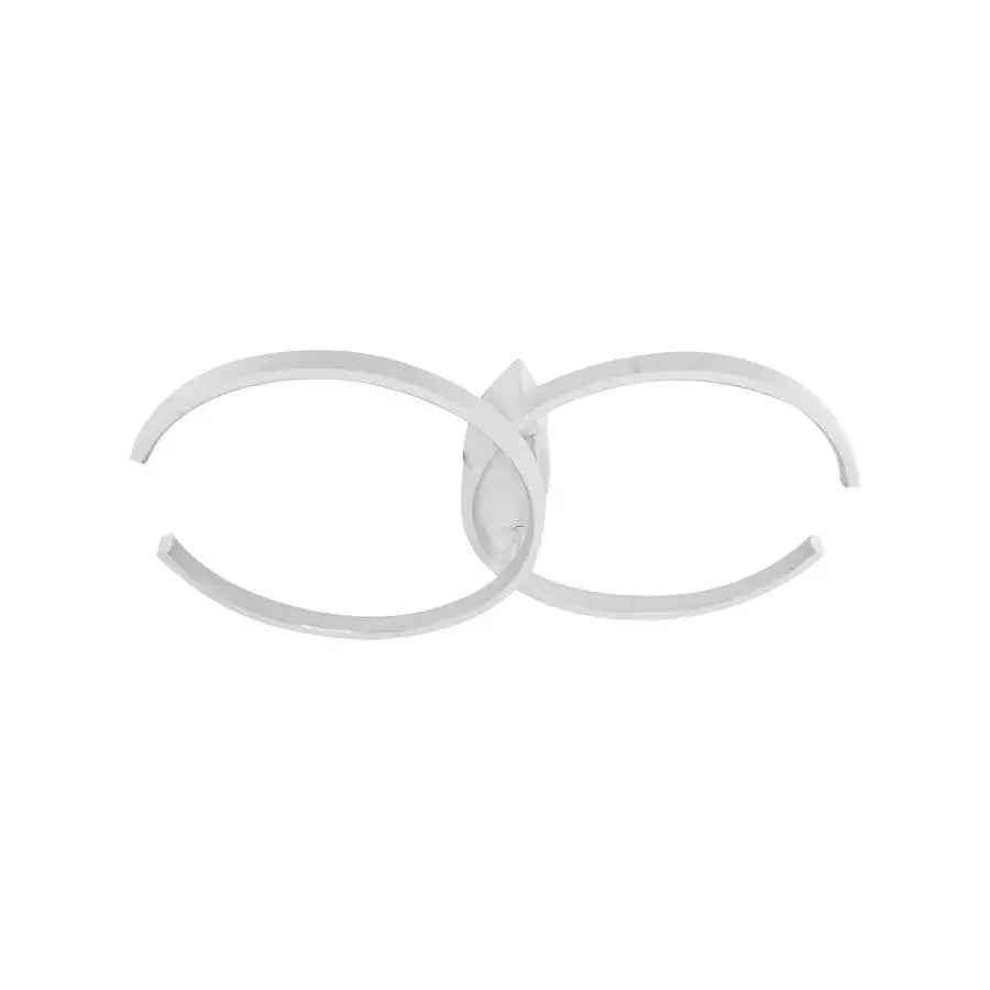 LED полилей с NOAH 64W дистанционно управление, 2 елемента, студена/гореща/неутрална светлина, лъч, бяло