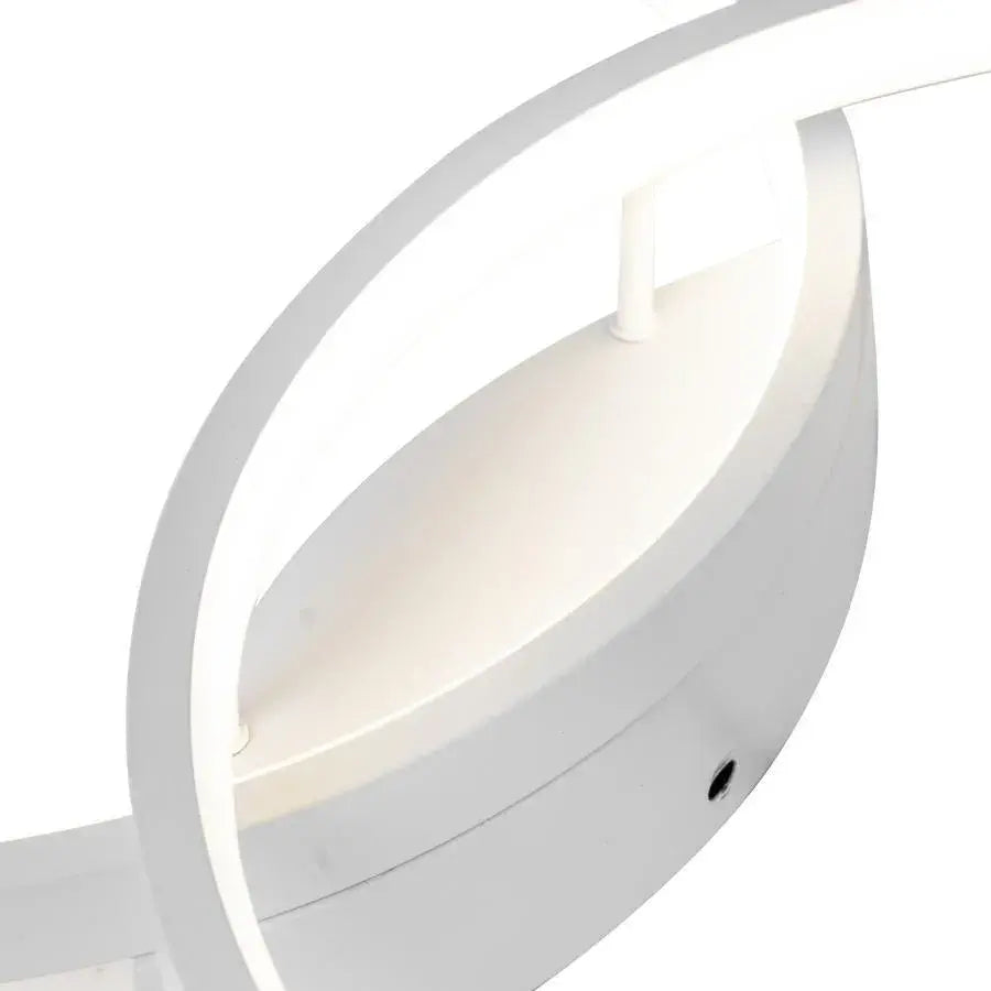 LED полилей с NOAH 64W дистанционно управление, 2 елемента, студена/гореща/неутрална светлина, лъч, бяло