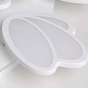 LED полилей с дистанционно управление с 47W лале, 3 венчелистчета, студ/гореща/неутрална светлина, нестабилен, бял