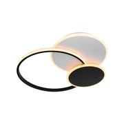 LED LED цетус с дистанционно управление, 82W, черно, акрил, маргаритка