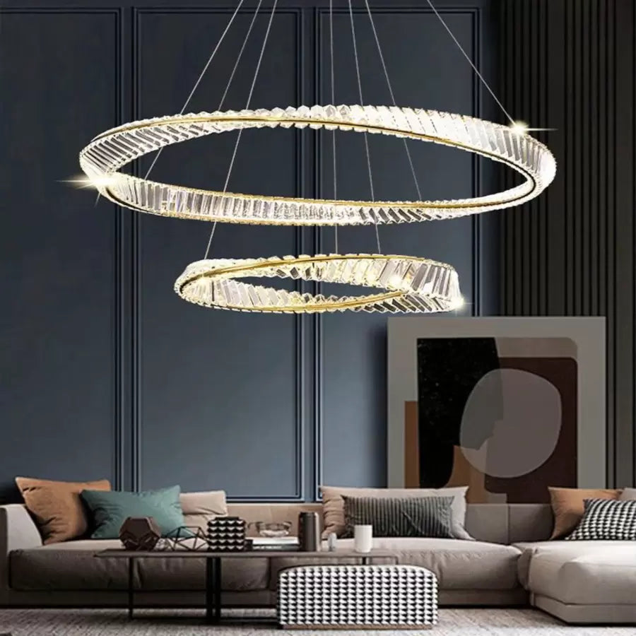 Кристален светодиод LED с Cairro 98W Gold Remote Control