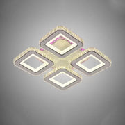 LED LED Crystal RGB с Mathilde Remote Control 74W Бяла маргаритка