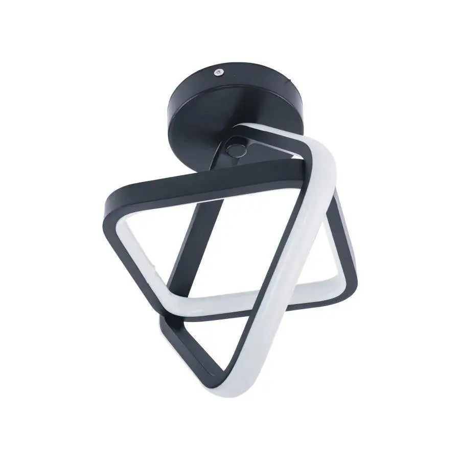 LED LED VERTEX CUBUS 13W, студена/гореща/неутрална светлина, черна