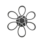 LED полилей с дистанционно управление Elon 120W, вълнообразна, студена/гореща/неутрална светлина, нестабилна, черна