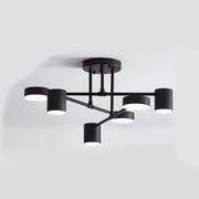 LED LED Galios 72W, 6 предмета, студена/гореща/неутрална светлина, черна