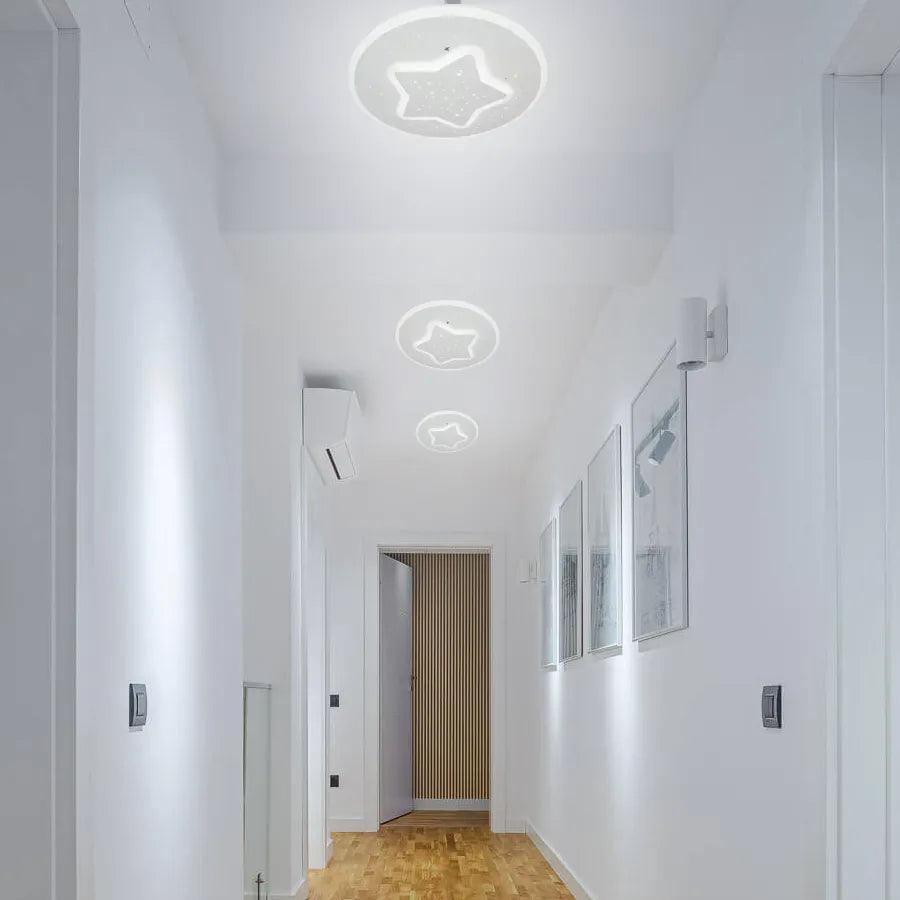 LED LED Heath Stea, 30W, 20 см диаметър, неутрална светлина, бяла