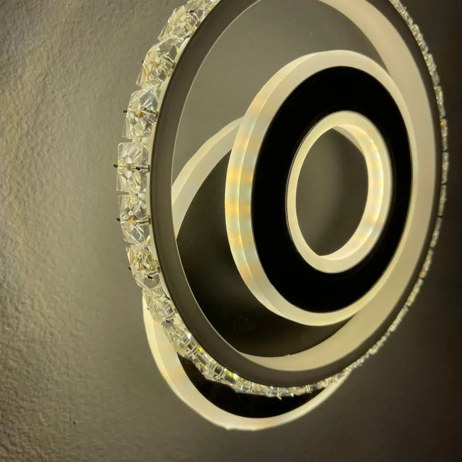 LED LED кристал, inar, 40W, студена/гореща/неутрална светлина, черна