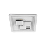 LED LED Kerien 24W, диаметър 26 см, квадрат, студ/гореща/неутрална светлина, бяло