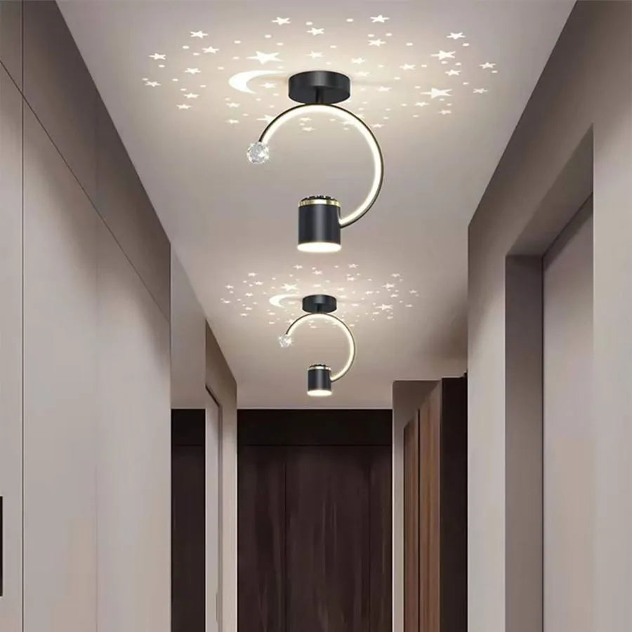 LED LED Кения 34W черно