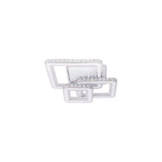 LED полилей с дистанционно управление и Crystal Leila 154W, 3 квадрат