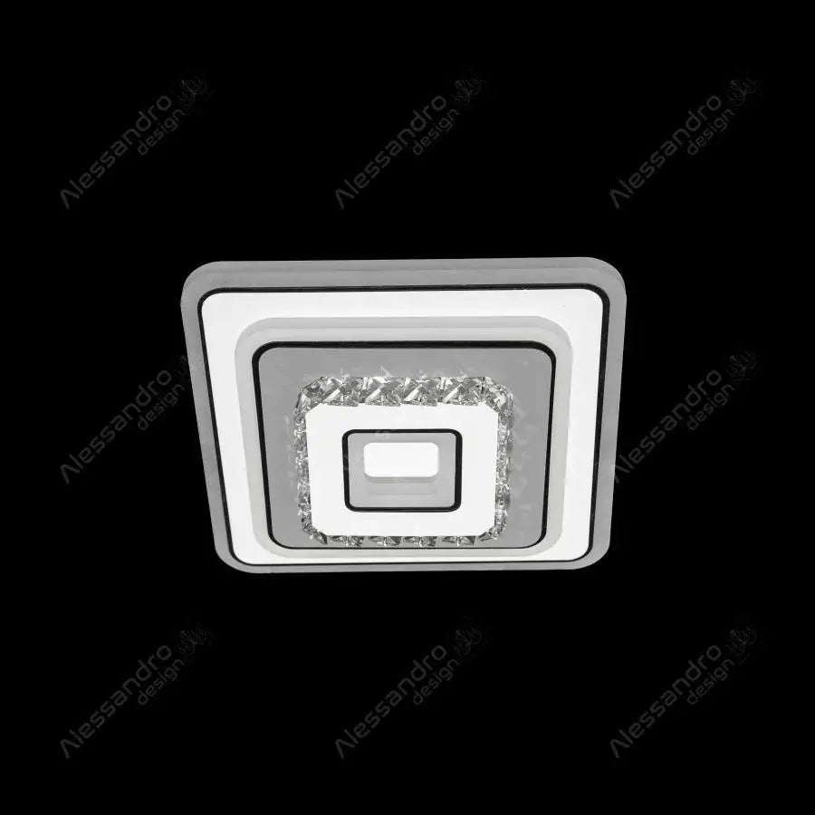 LED полилей с 32W кристал за подкуп, квадрат, студена/гореща/неутрална светлина, бяло