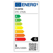 LED LED MATRICE LED с дистанционно управление, 120W, акрил, устойчив, черен