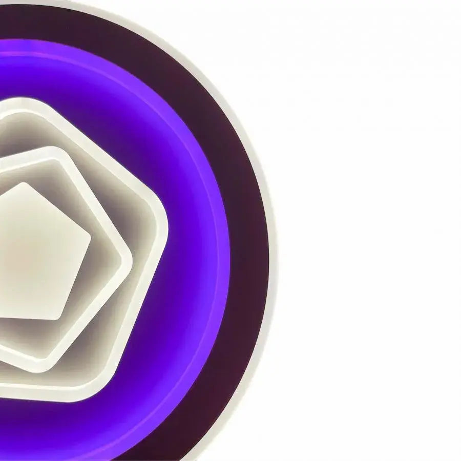LED полилей с дистанционно управление Meira RGB, 180W, студена/гореща/неутрална светлина, нестабилна, бяла