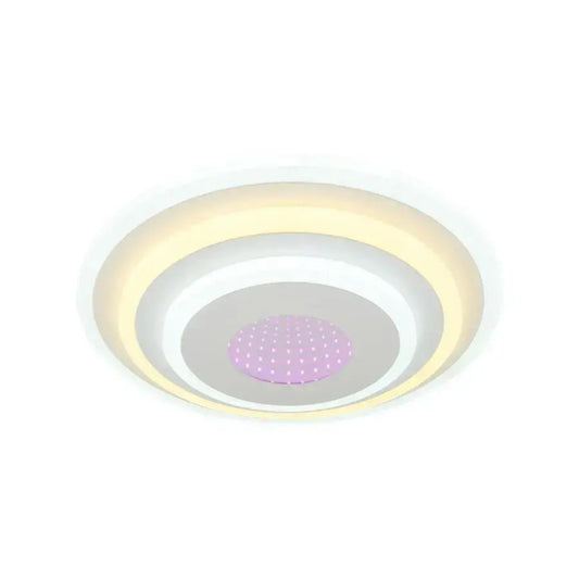 Похот LED Nivara 3d 20W, 30см диаметър, студена/гореща/неутрална светлина, бяла