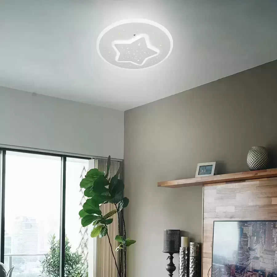 LED LED Heath Stea, 30W, 20 см диаметър, неутрална светлина, бяла