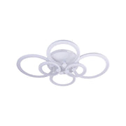 LED полилей с дистанционно управление Alani 168W, 6 кръга, студена/гореща/неутрална светлина, нестабилна, бяла